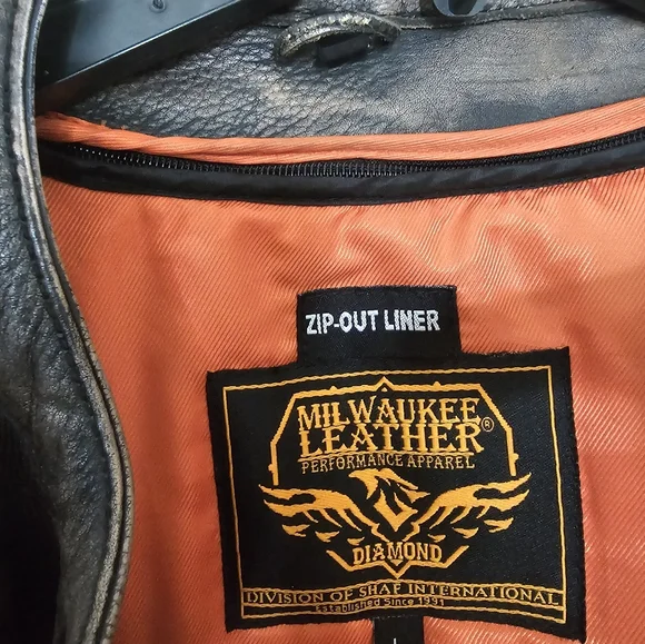 Size L Milwaukee Leather Man jacket - Picture 2 of 9
